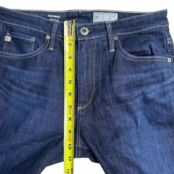 NWOT AG Adriano Goldschmied Women's Mid-Rise Prima Cigarette Leg Jeans Size 26 - Picture 8 of 10